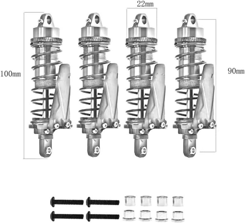RCカー用ショックアブソーバー Compatible With TRX-4 For Wraith For