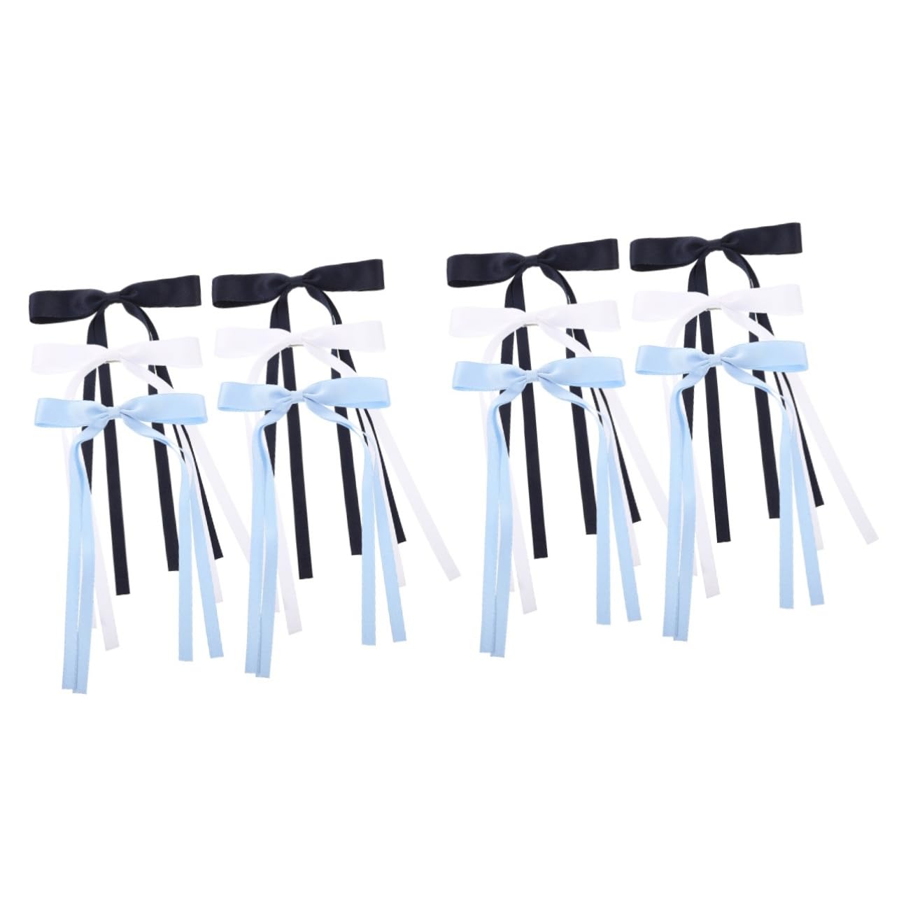Healvian 11Sets Spinka Do Włosów Kokarda Spinka Do Włosów Kokarda Spinki 6pcs*11