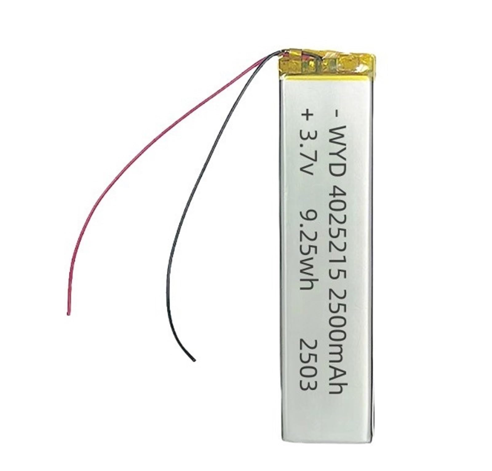 4025215 2500mAh 3,7V 1 PIÈCES