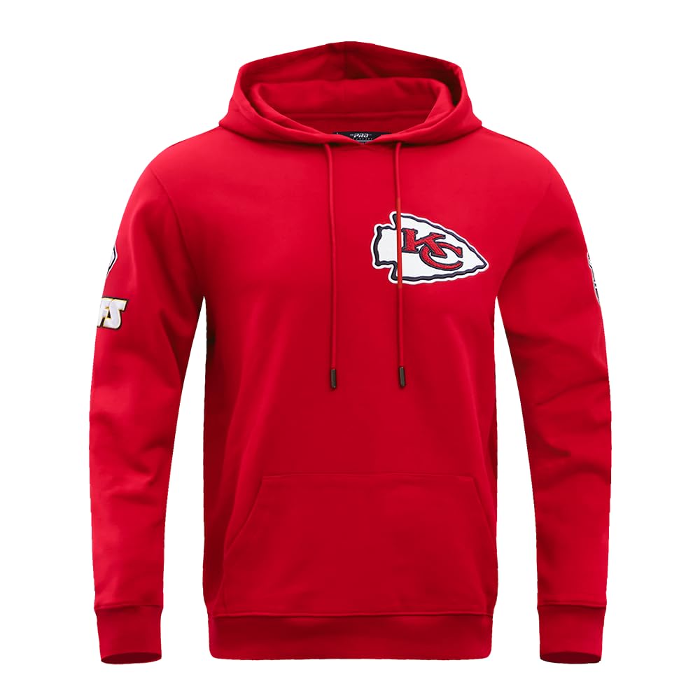 Pro Standard Mens NFL Classic Chenille Pull Over Hoodie