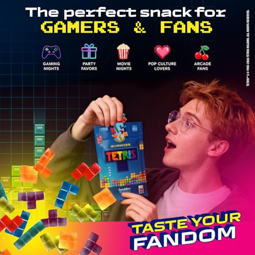 Gomitas Tetris Fandom Snacks 7 Sabores Naturales miniatura 5