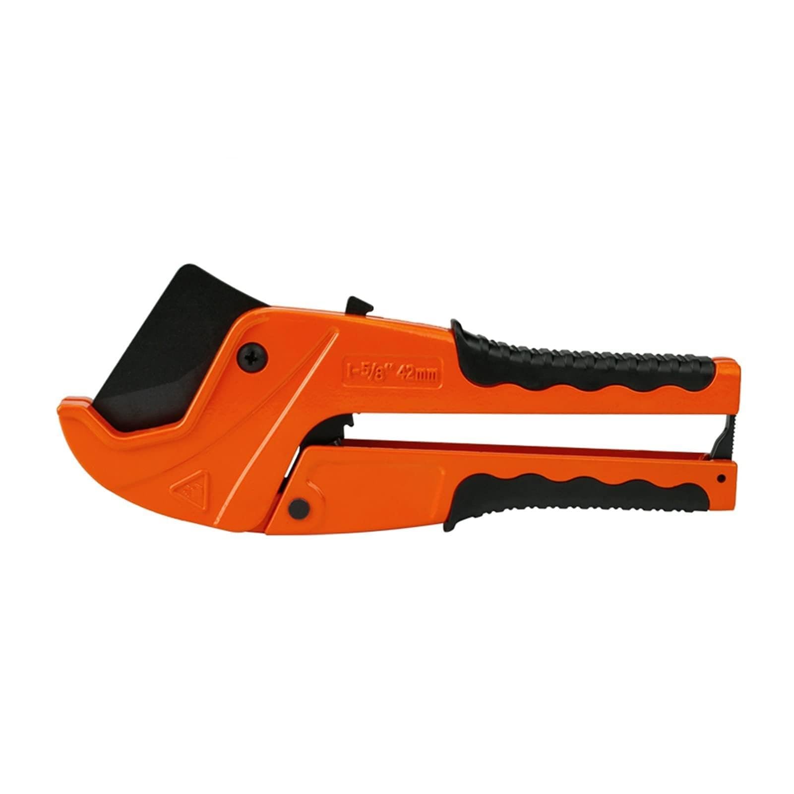 Obcinak do rur, PVC. Urządzenia do cięcia rur, 42mm Aluminiowa ciała Ratchet Nożyce Tube Cutter PVC/PU/PP/PE Narzędzia do cięcia węża(Strengthened)