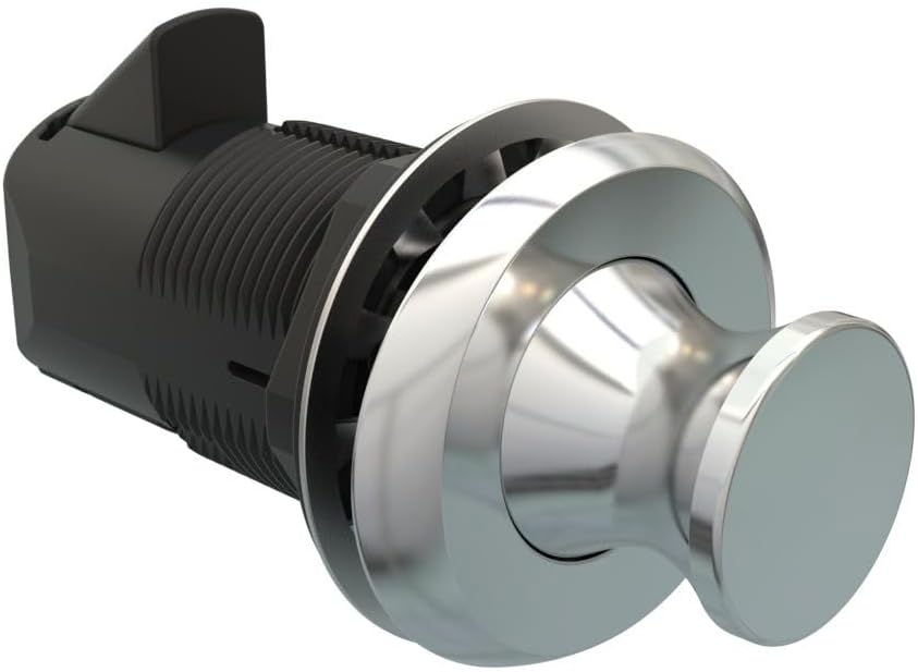 MP-05-112-11 - Aftermarket Replacement Push to Close Latch Point - Chrome Compatible with Southco