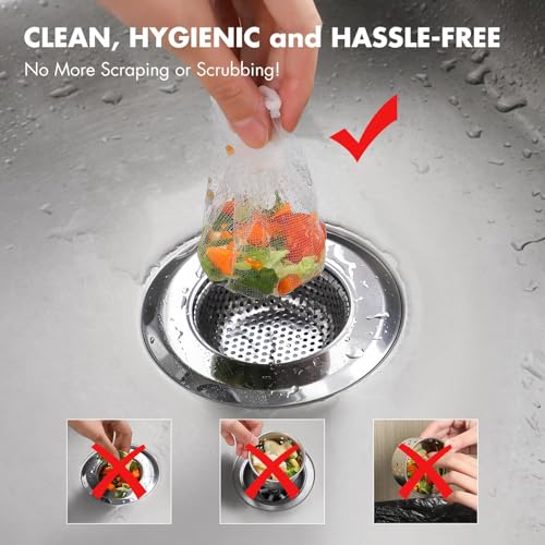 Pack 500 Bolsas Desechables para Colador de Cocina miniatura 5