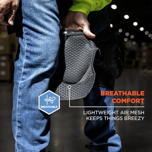 Image of Ergodyne ProFlex 575 Hard Cap Foam Knee Pad, Non-Marring Knee Pads