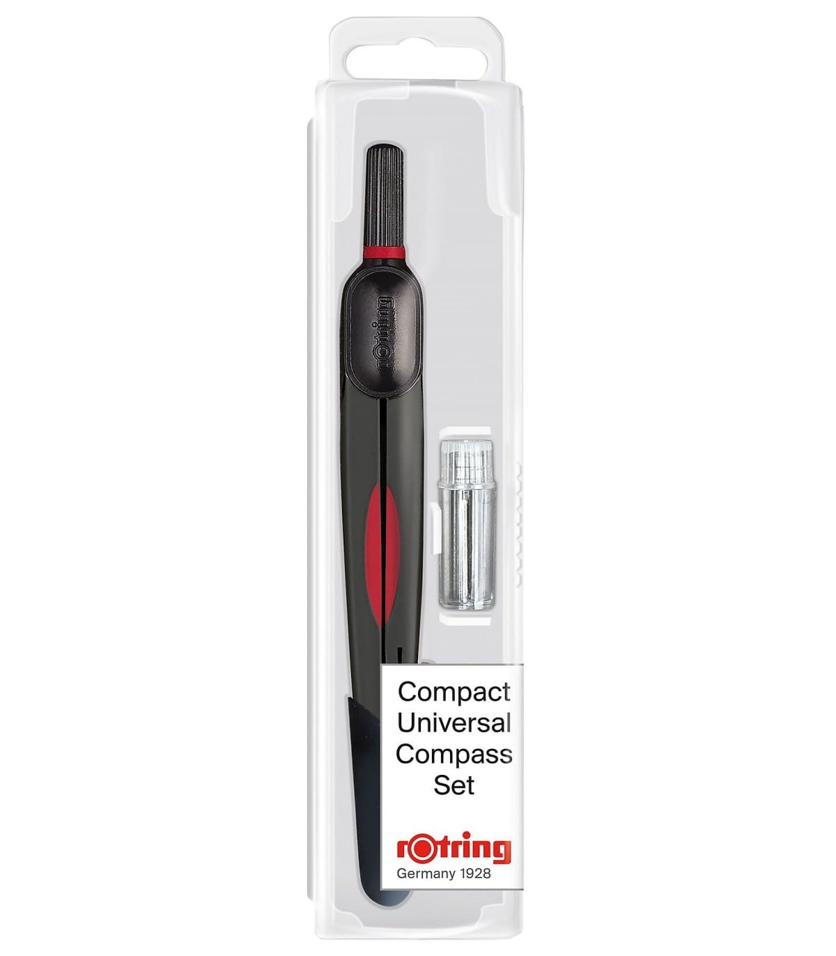 rOtring Compás universal compacto | Círculos de hasta 320 mm