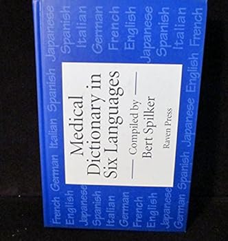 Hardcover Medical Dictionary in Six Languages (English, French, German, Japanese, Italian and Spanish Edition) Book