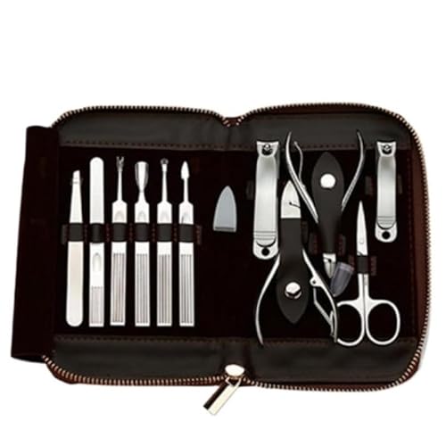XSDIAQG ステンレス鋼の爪切り爪切り美容マニキュアツールセット爪切りフルセット