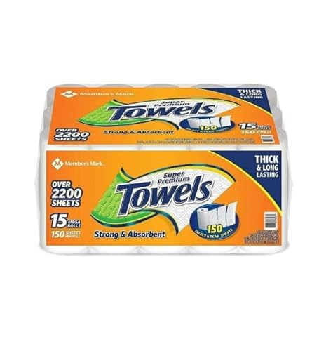 Generic - MM Select & Tear 2-Ply Paper Towel 15 rolls, 150 sheets/roll