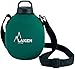 Borraccia Laken Clasica 34oz, Bottiglia da campeggio in alluminio con custodia e cinturino in neoprene, bocca larga, a prova di perdite, senza BPA, 1 litro, verde