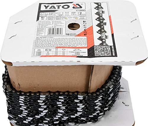 Cadena en rollo 0.325'' 0.05'' Yato YT-84962 para motosierras de poda