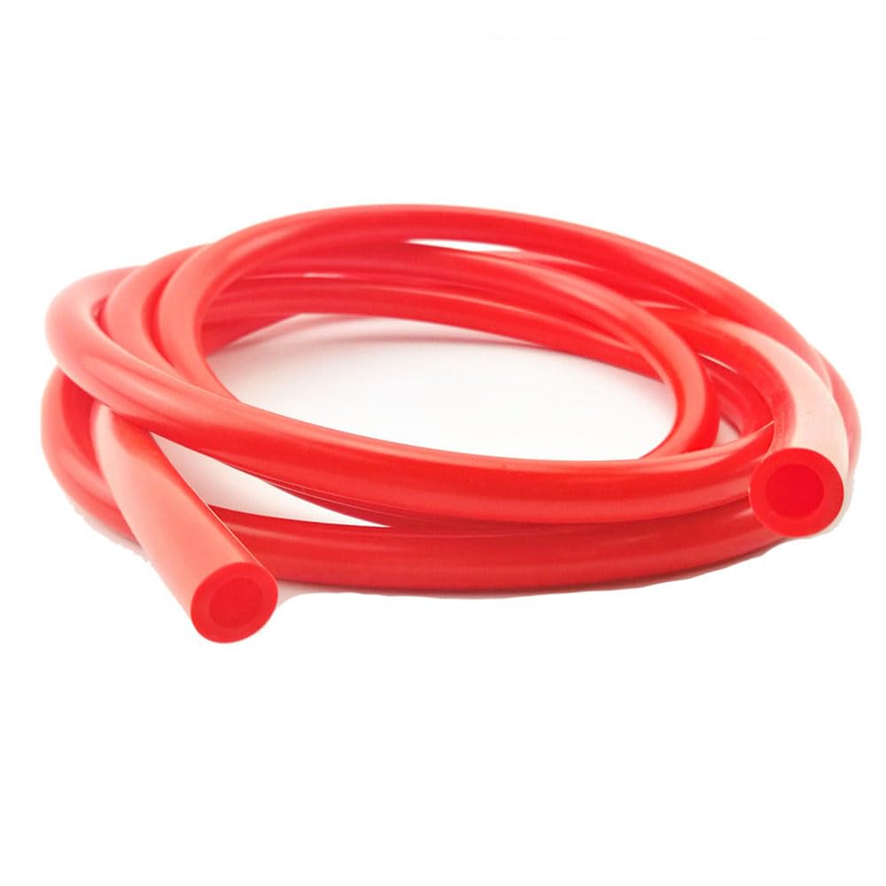 3/8 Silicone Vacuum Tubing Hose Line 10 FT 130PSI Max Pressure Red (10mm ID)