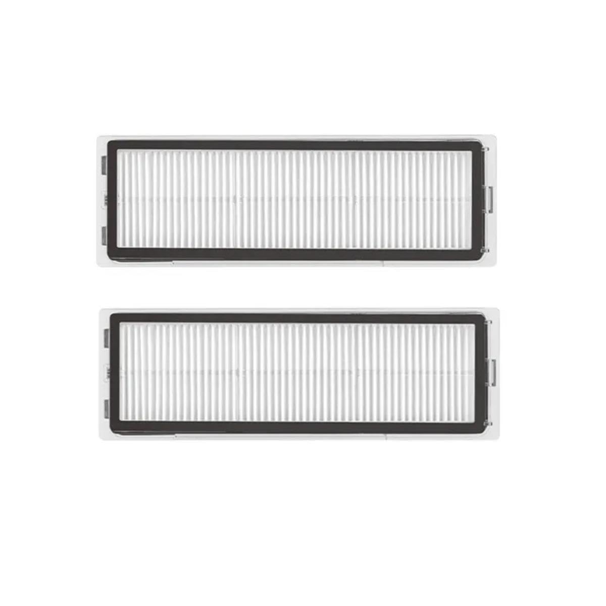 Compatible with Dreame D10 Plus dust Box Spare Parts, Vacuum Cleaner Robot Accessories, Trash can, Optional HEPA Filter (Dustbin with Filter 2PC)