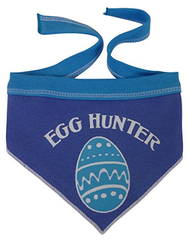 I See Spot Egg Hunter Large Pet Bandana Scarf in Peri