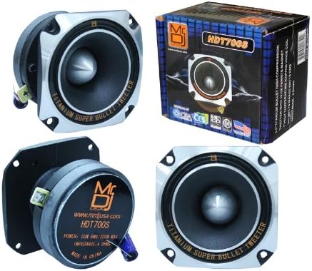 Mr. Dj HDT700S Tweeter 3.5 Pulgadas Titanio Cromo miniatura 6