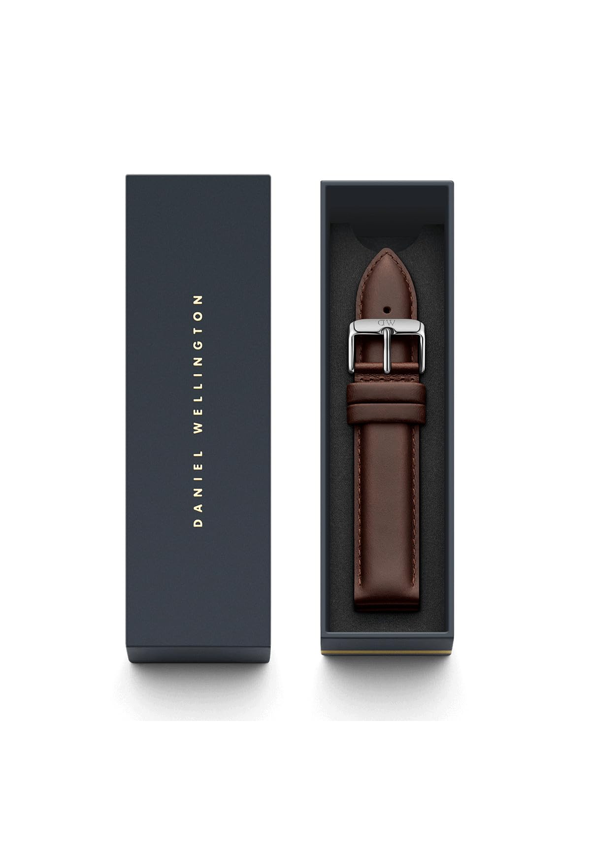 Daniel Wellington Uhrenarmband aus braunem Leder