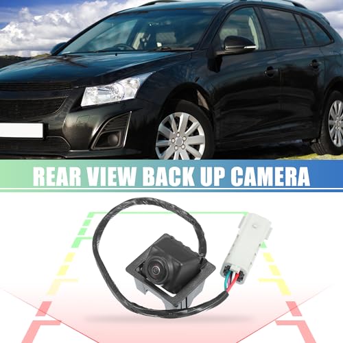 Image of X AUTOHAUX Car Rear View Camera Car Rear View Backup Camera No.22913698 /95407397 for GMC Terrain 2010-2017 Black
