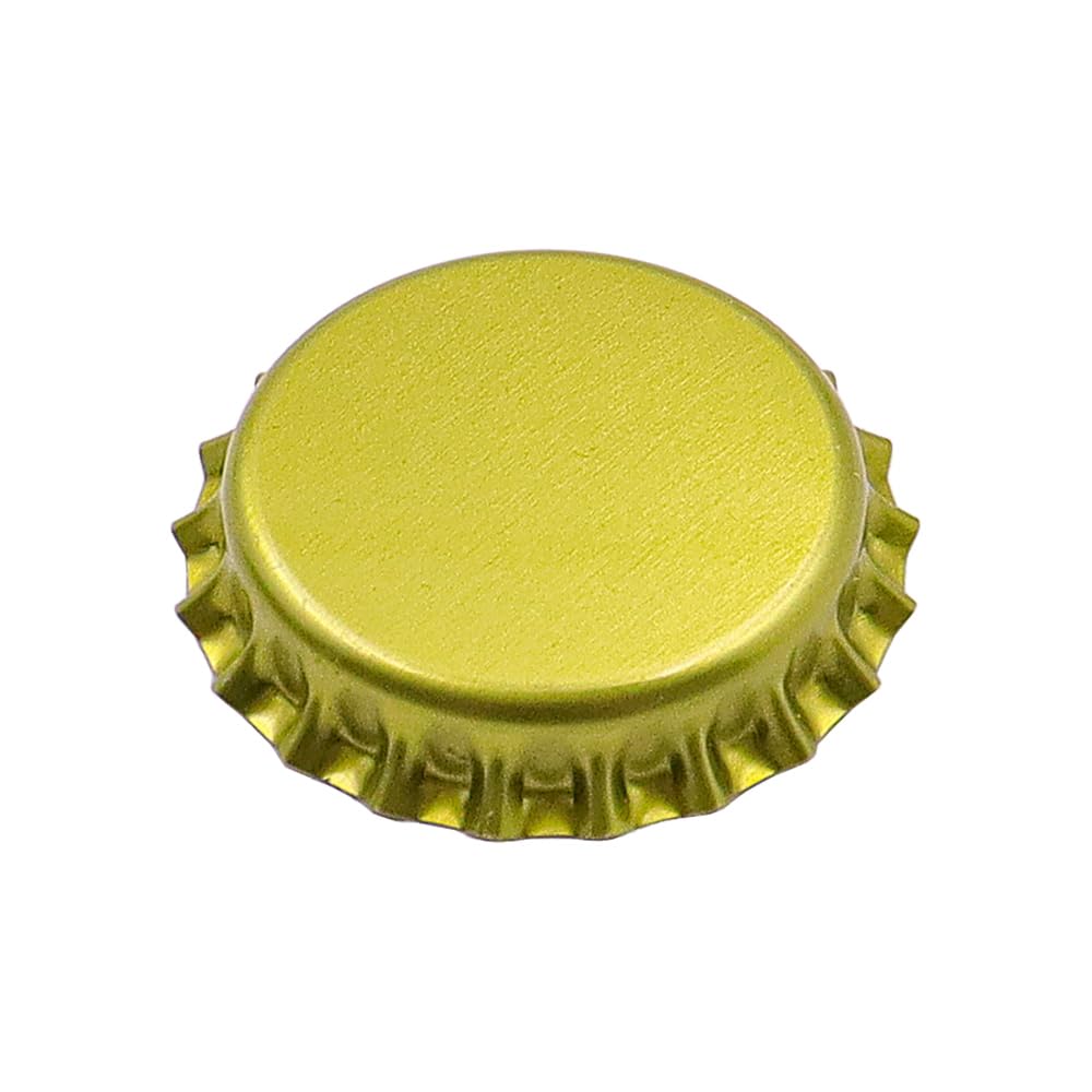 Crown Tapas para Botellas de Cerveza, Paquete de 100, Ideales para elaboración casera, Tapas de Botellas de Metal de Primera Calidad, de Larga duración