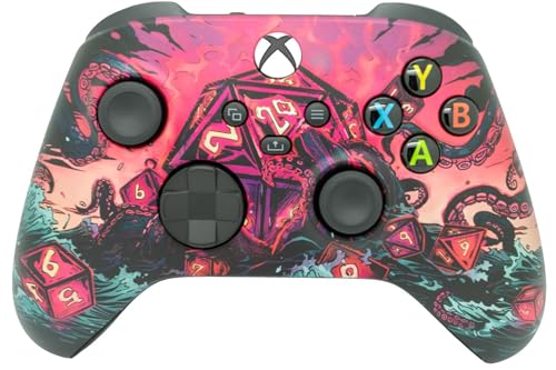 Image of Wireless Custom Controller Compatible with PC, Windows 10+, Series X /S & One (Series X /S Colorful Squid)