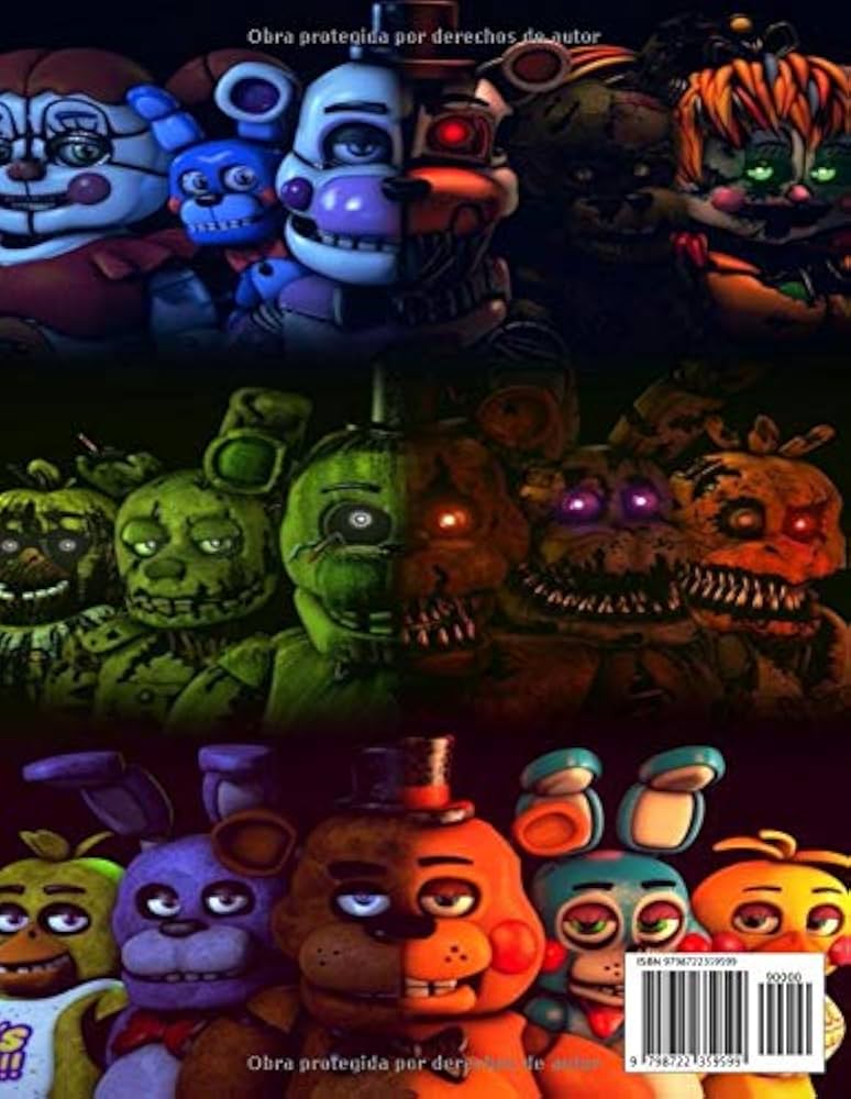Five Nights At freddy's Libro Para Colorear: Libro para colorear maravillosamente interesante con personajes FNAF para niños de todas las edades (Spanish Edition) : Lucas: Amazon.sg: Books five-nights-at-freddy-s-libro-para-colorear-libro-para-colorear-maravillosamente-interesante-con-personajes-fnaf-para-ni-os-de-todas-las-edades-spanish-edition-lucas-amazon-sg-books