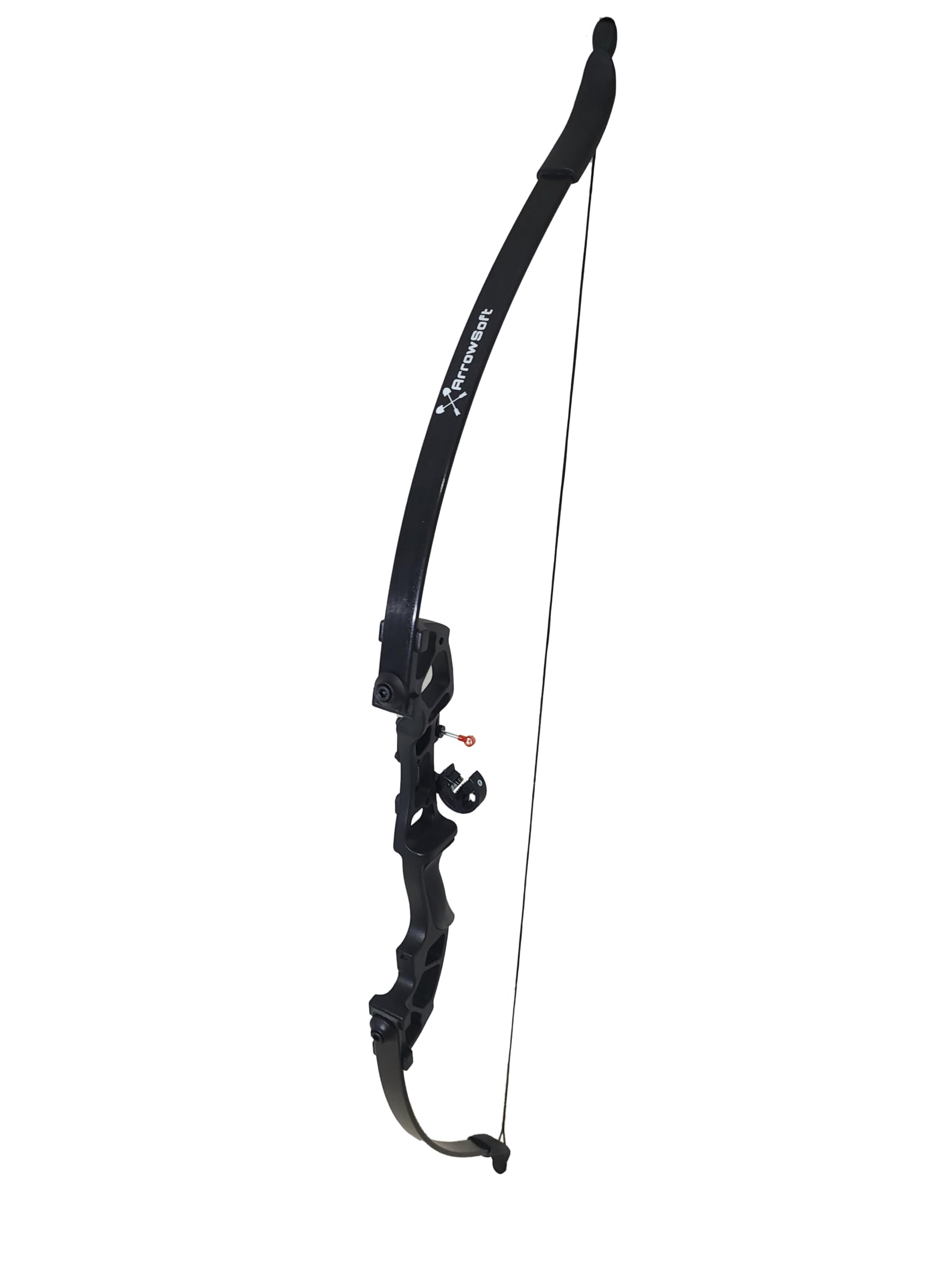 Advanced Aluminum Archery Bow with 30lb Draw, Whisper Biscuit, Red Sight - High Precision, Safe for All Ages, Indoor/Outdoor Use