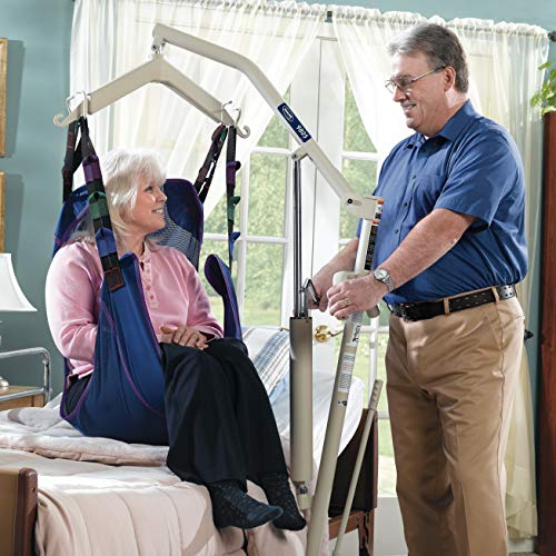 Invacare Lightweight Hydraulic Patient Lift, Beige, 450 Lb. Weight Capacity, 9805P #TOP1