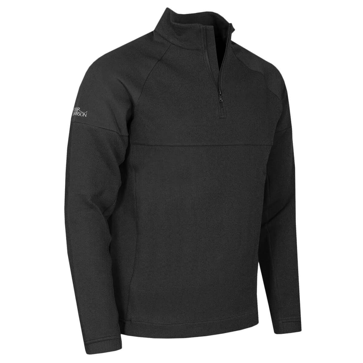 Oscar Jacobson Men's Graphite Lockhart Sweater - S