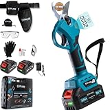 Photo Gallery forbici potatura a batteria 800w - taglio 40mm - 2 batterie 21v litio 6000mah – forbice elettrica per potatura professionale - cesoie elettriche senza fili – kit completo con accessori - bladepro Photo Gallery forbici potatura a batteria 800w - taglio 40mm - 2 batterie 21v litio 6000mah – forbice elettrica per potatura professionale - cesoie elettriche senza fili – kit completo con accessori - bladepro