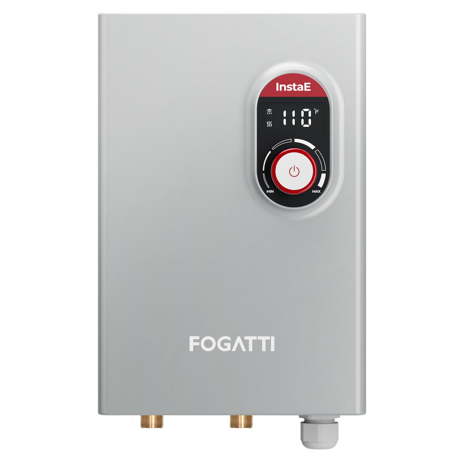 FOGATTI Tankless Water Heater Electric, Up to 3.3 GPM, 14kW 240V on Demand Instant Endless Water
