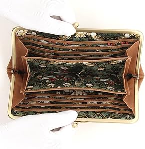 ゲンテンアンティーコ口金長財布 アンティーコ×LIBERTY 口金長財布｜商品一覧 | 革財布