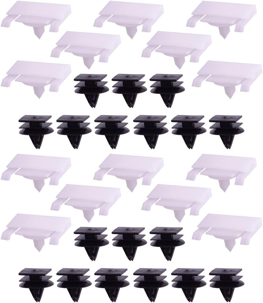 beler 32pcs Side Skirt Clip 92138807 Fit for Holden VE VF Commodore All 92138807 92138808
