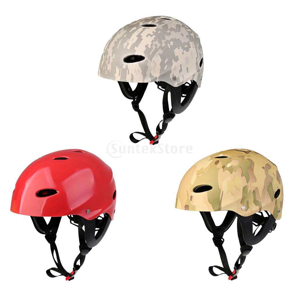 Colcolo Wassersportsicherheit Helm Einstellbare Schutzhaube Kanu Kayak Schützt Kinder Und Erwachsene Gleichermaßen