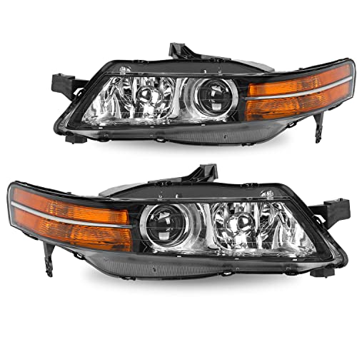SOCKIR HID/Xenon Headlight Assembly for 2004-2008 Acura TL Headlamp Replacement Passenger and Driver Side
