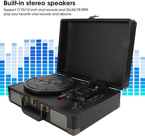 Tourne-Disque avec entraînement par Courroie,Platine Vinyle avec Haut-parleurs Hi-FI intégrés,Tourne-Disque avec… - Les Beatles, Paul McCartney, John Lennon, RIngo Starr, George Harrison Tourne-Disque avec entraînement par Courroie,Platine Vinyle avec Haut-parleurs Hi-FI intégrés,Tourne-Disque avec… – Image 4