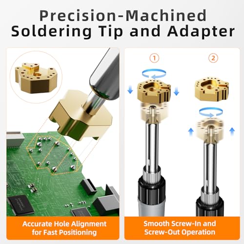 Image of Joystick Soldering Iron Tip with Adapter for P5, P4 & Xbox Controllers
