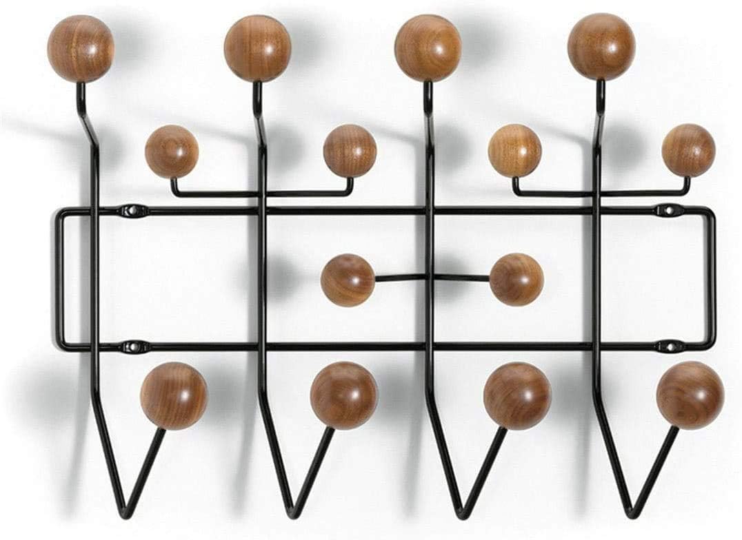 Amazon.com: Decorific NYC Mid-Century Minimalist Coat Rack, Walnut Wood ...