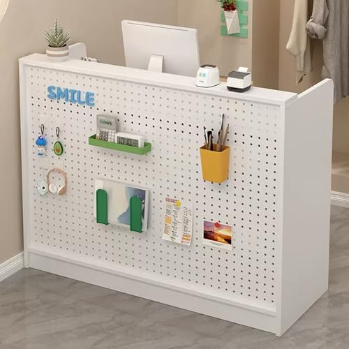 Recept   Escritorio con cerradura y armario Sto para oficina, tienda minorista, caja registradora, moderna, funcional y piel de Wortat Slish
