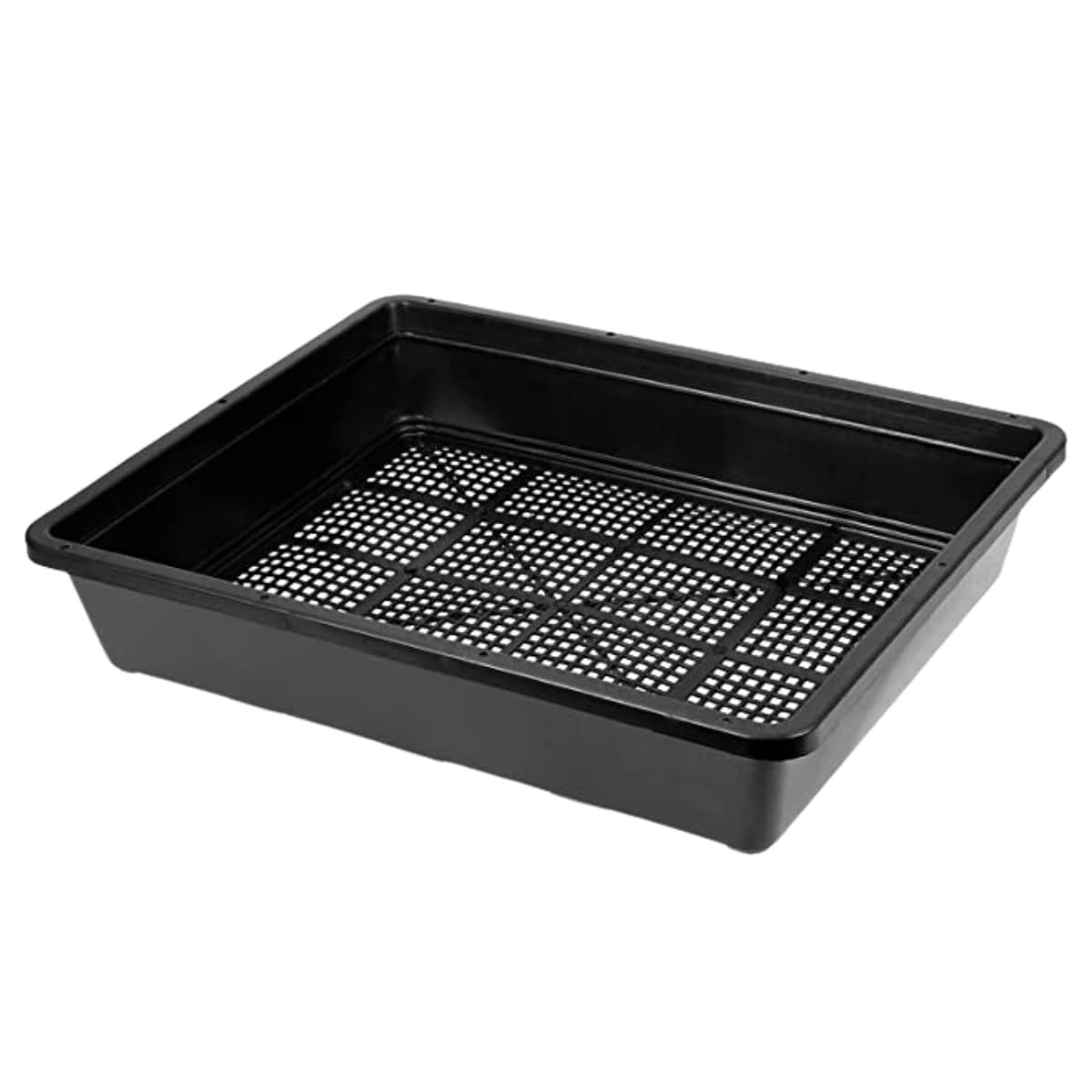 BeGrit Soil Blocking Trays 15x12 inch Seed Starter Trays 5 Pack Mesh Trays for Seedling, Microgreen, Soil Blocks, Wheatgrass