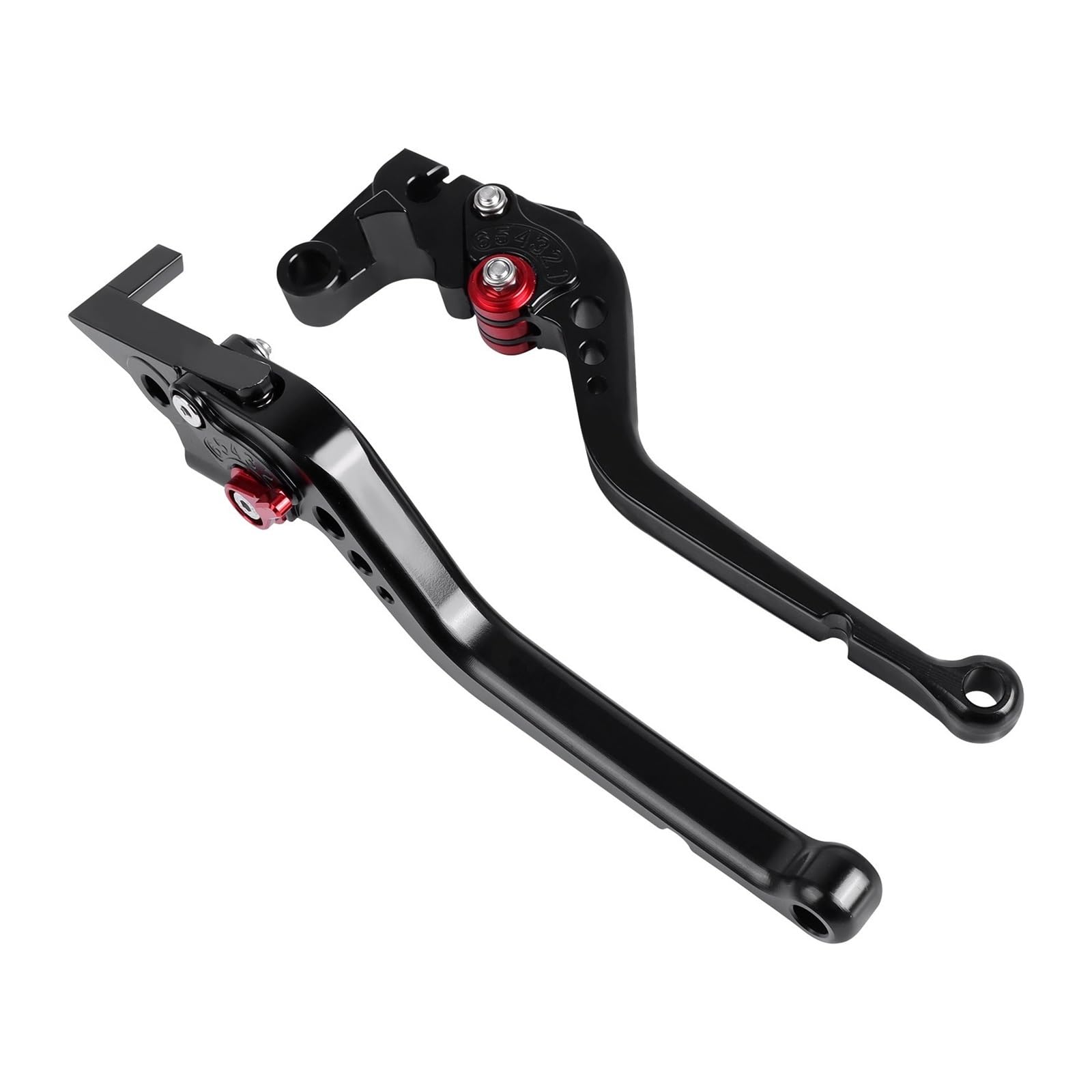 Tingyus Long Motorbike Brake Lever For Kawasaki For Er6n 2006-2008 For Er-6F Motorcycle Adjustable Extendable Folding Brake Clutch Levers(Long)