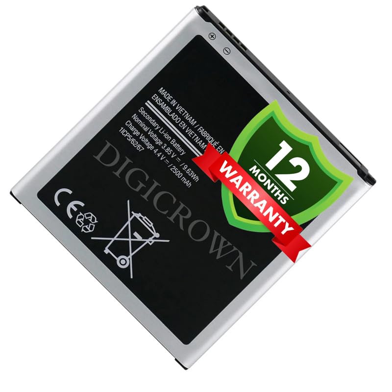 Image of Original EB-BG720CBE Battery Compatible for Samsung Galaxy Grand Max - (2500mAh) - 1 Year Warranty DF7