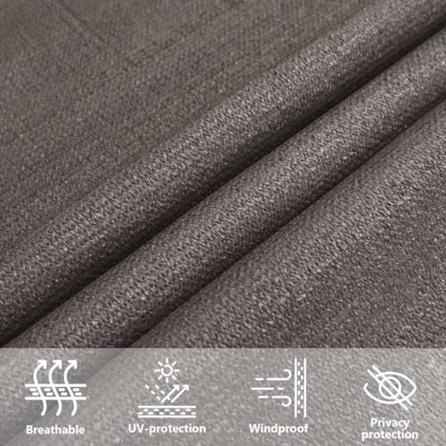 vidaXL Sonnensegel HDPE Rechteckig 2x4m Sonnenschutz Sichtschutz Beschattung