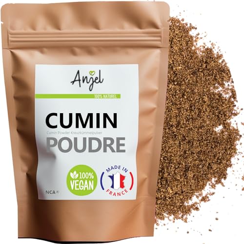 Cumin Moulu Haute Qualité - Poudre de Cumin Graines Moulues 100% Naturel - NCA (50)