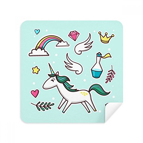 Chiffon de nettoyage daim licorne DIYthinker essuyage sans trace pour écran