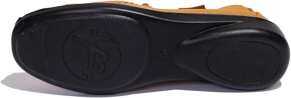 Aomigoct Casual Womens Loafers Walking: Brown 8.5 Comfortable Slip On Penny Loafer - Lightweight Soft Flats Shoes - Image 6