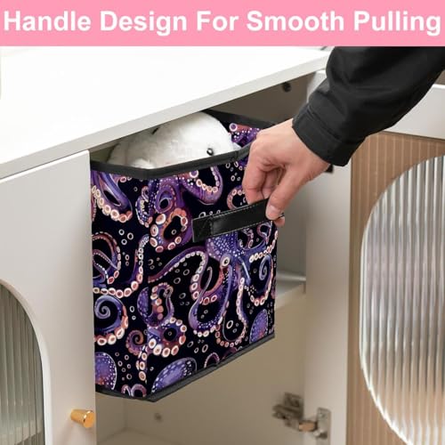 Panier de rangement pliable Oxford pour étagère de 27,9 cm - 6