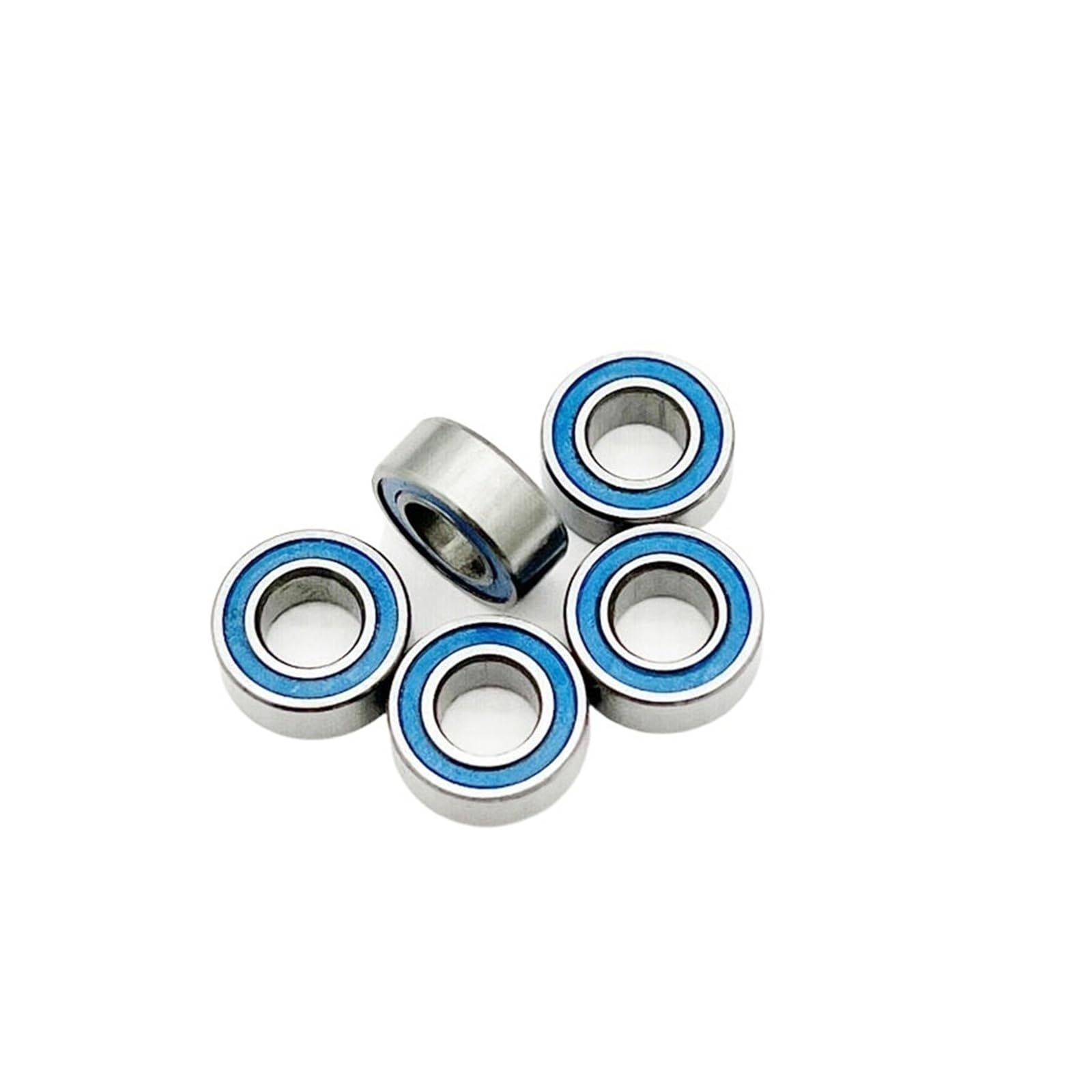 Roulement à billes à gorge profonde en acier 6804-2RS 6804 RS 20 x 32 x 7 mm 20 x 32 x 7 mm, double joint en caoutchouc bleu