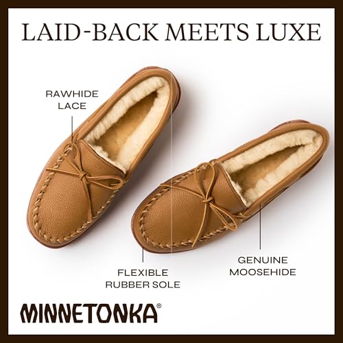 Image of Minnetonka Men's Moosehide Classic Moccasin