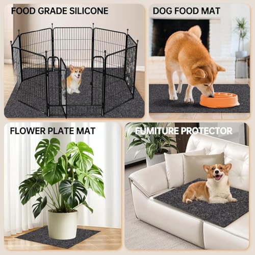Forro de fieltro para mascotas aislante térmico protector de suelos y camas 3