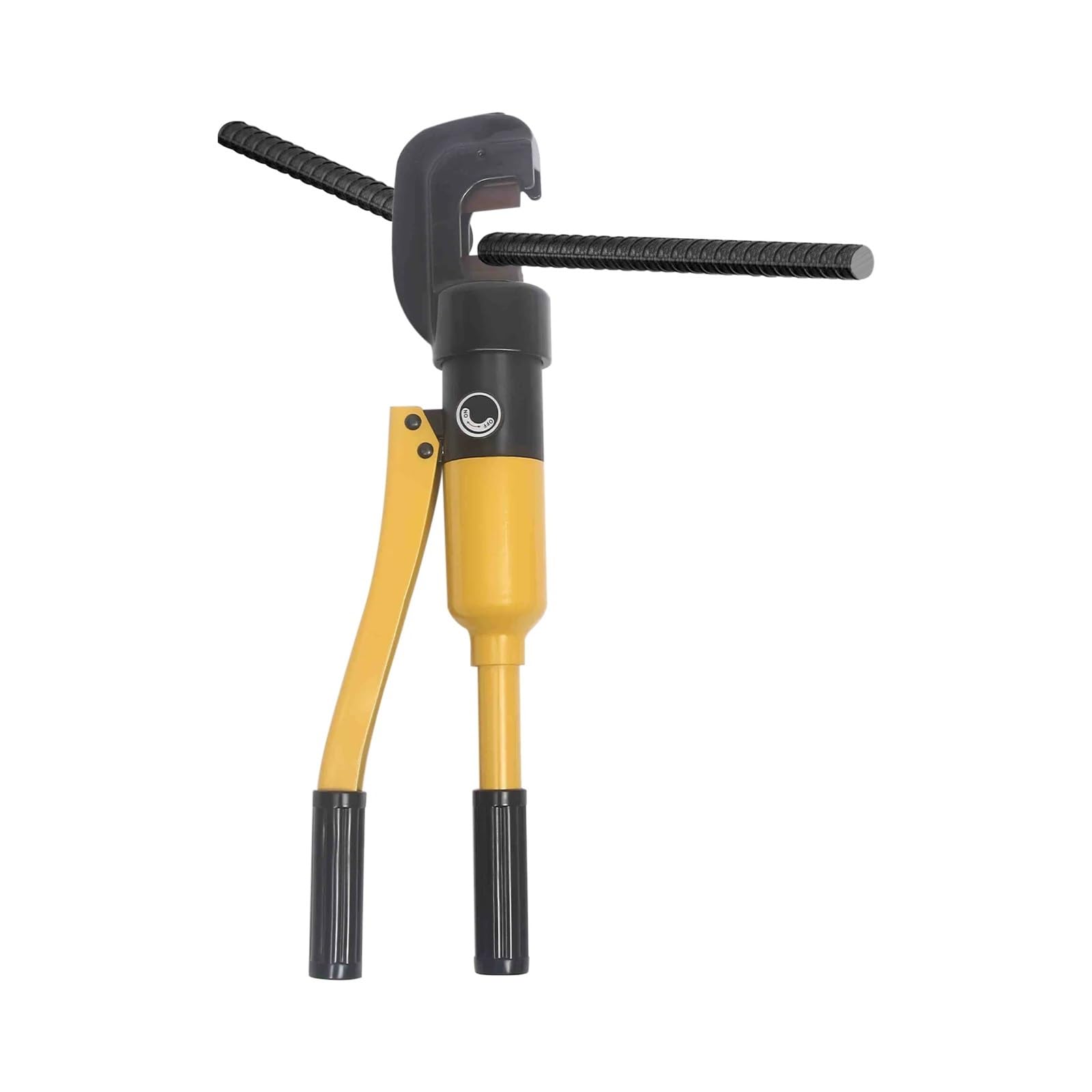 Cortadora de Varillas portátil, herienta hidráulica de Corte de 8 toneladas con Cabezal metálico Duradero y Cilindro de Aceite Sellado for Barras de Acero de Alta Resistencia.