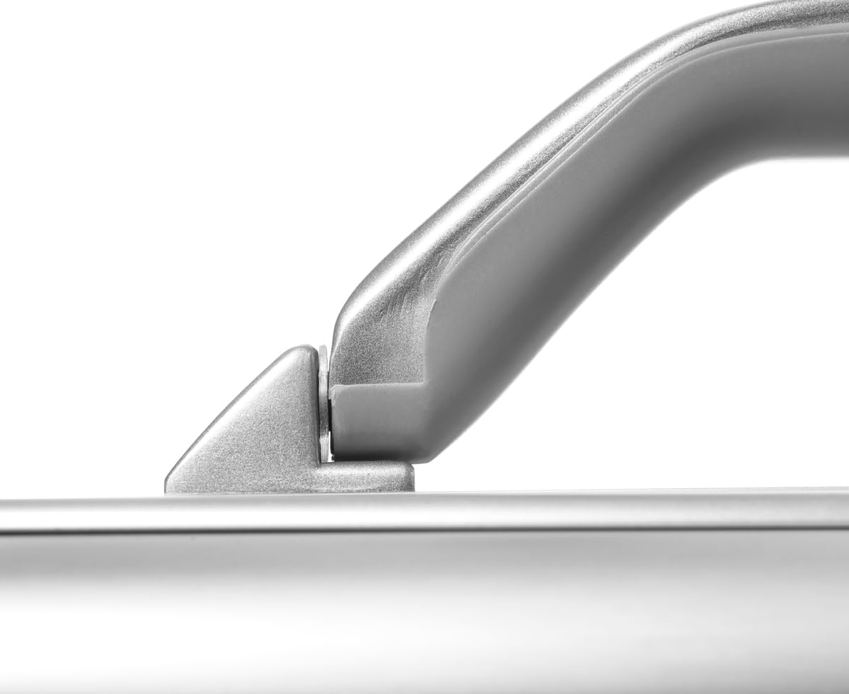 Premium-Aluminium-Aktentasche, mittelgroß, sicherer, Leichter, langlebiger, multifunktionaler Aufbewahrungskoffer mit Schaumstoff-Innenseite für Profis, 39,0 x 29,0 x 8,0 cm (innenM.)